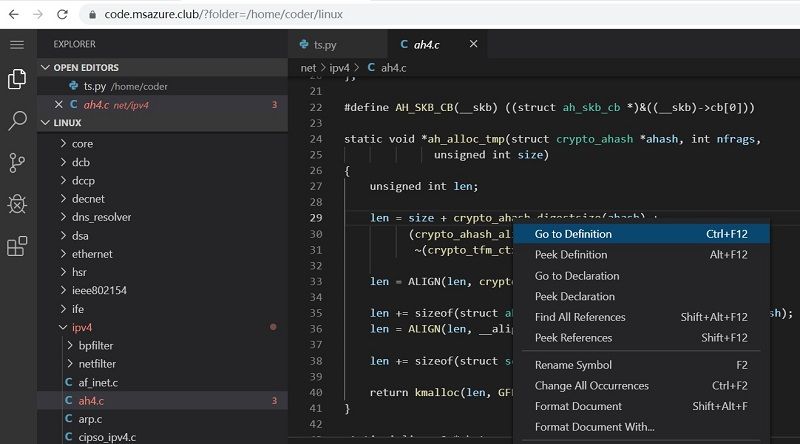 Linux-VSCode